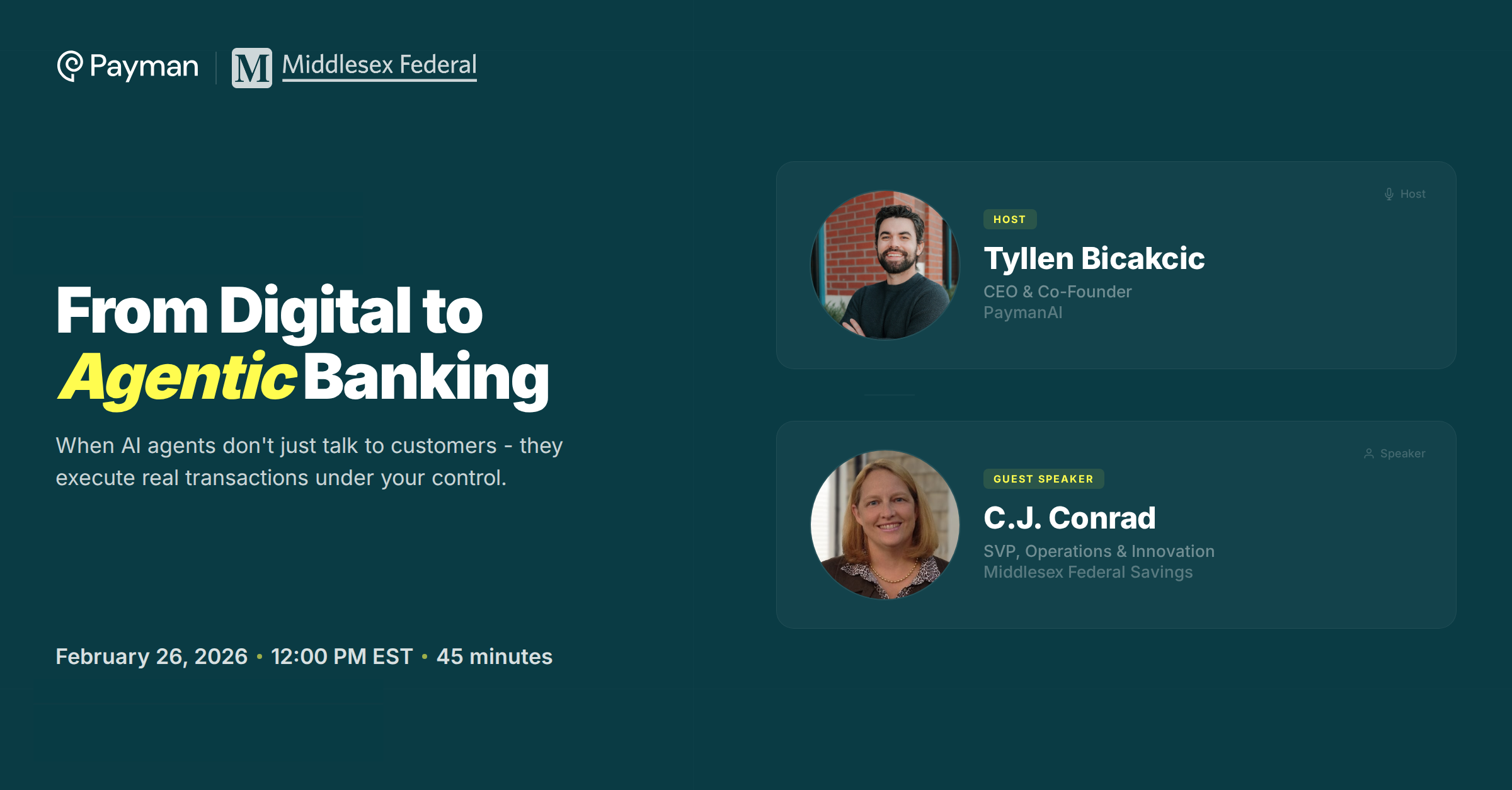 From Digital to Agentic Banking